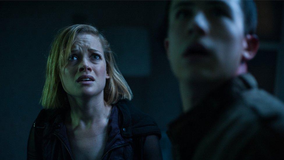 Don't Breathe stars Jane Levy and Dylan Minnette