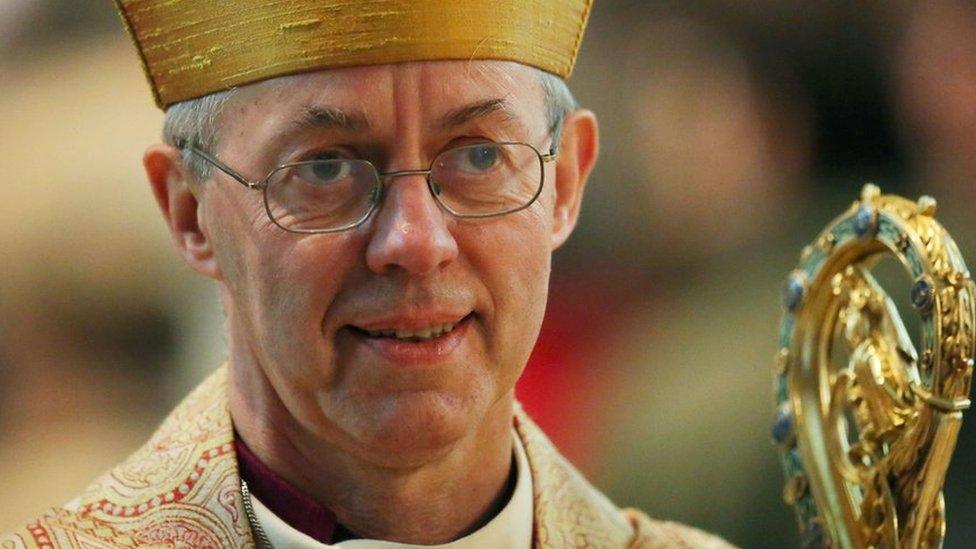 Archbishop of Canterbury Justin Welby