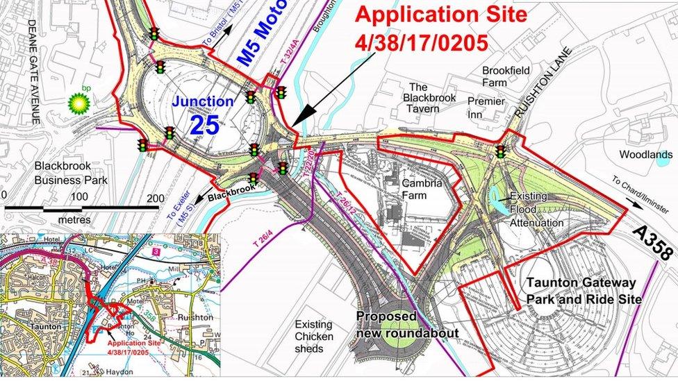 Junction 25 M5 upgrade