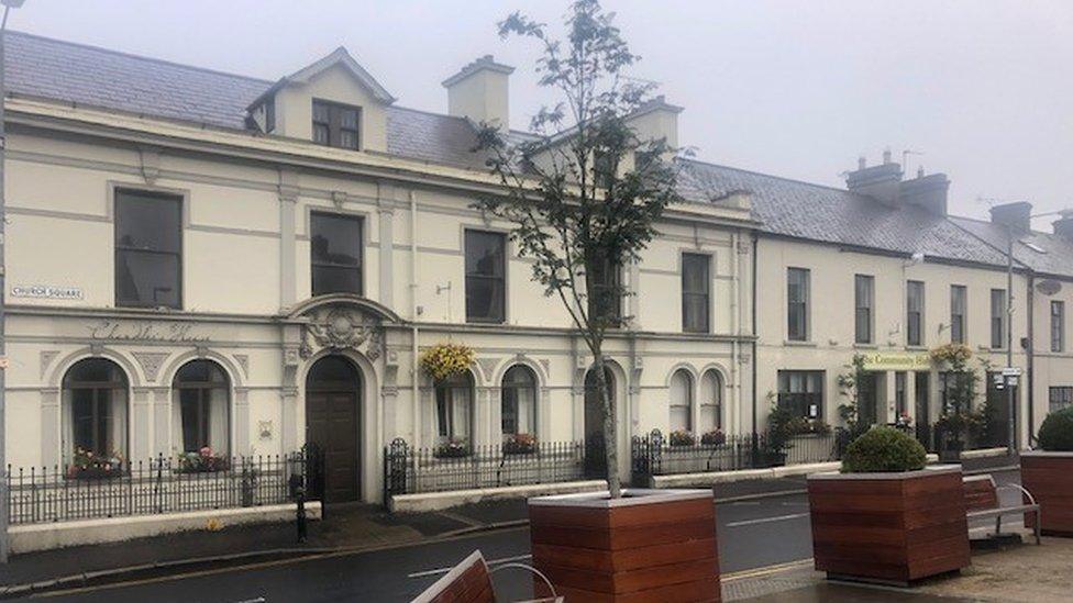 Bank building used by Rathfriland Regeneration Project