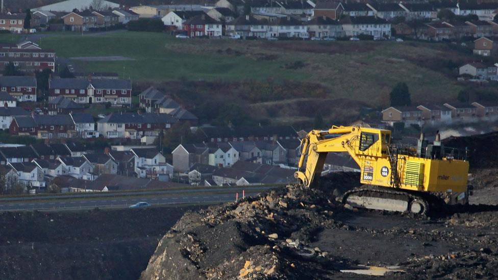 Ffos-y-Fran opencast site