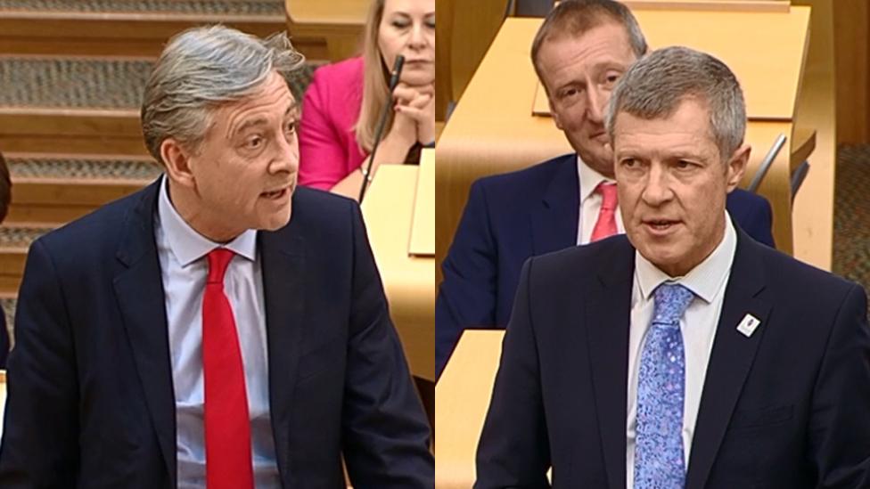 richard leonard and willie rennie