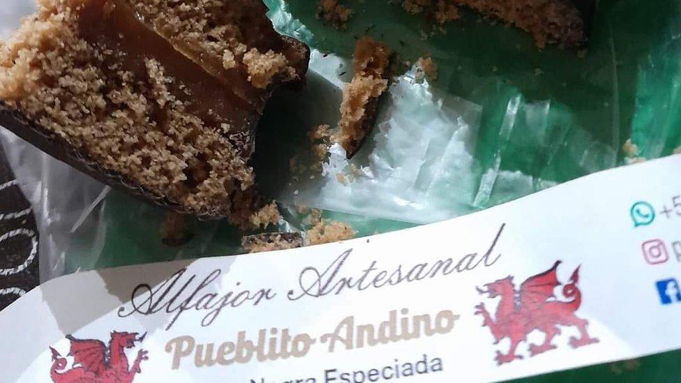 A photo of their own version of Bara Brith (Torte Negra) in Patagonia