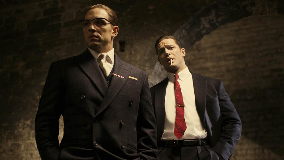 Tom Hardy as the Krays