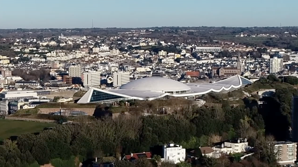 Fort Regent aerial