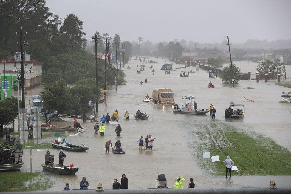 flooded street