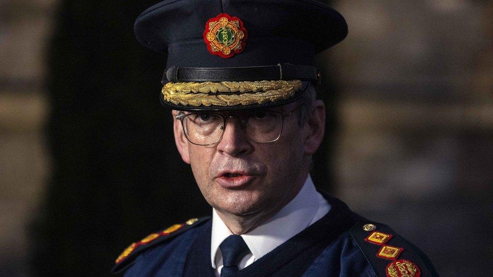 Garda Commissioner Drew Harris