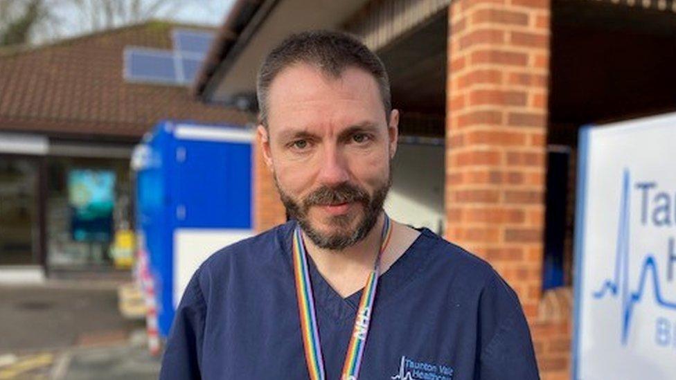 Dr Tim Norbury, a GP from Taunton Vale Healthcare