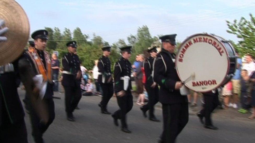 Some participants wore uniforms of First World War soldiers and costumes from the period