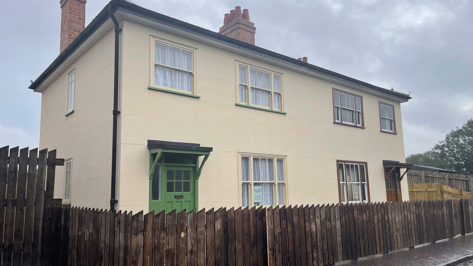 A house at the Black Country Living Museum