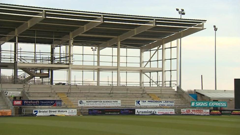 East Stand at the Saints Ground