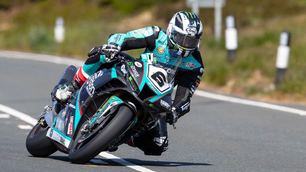 Michael Dunlop racing