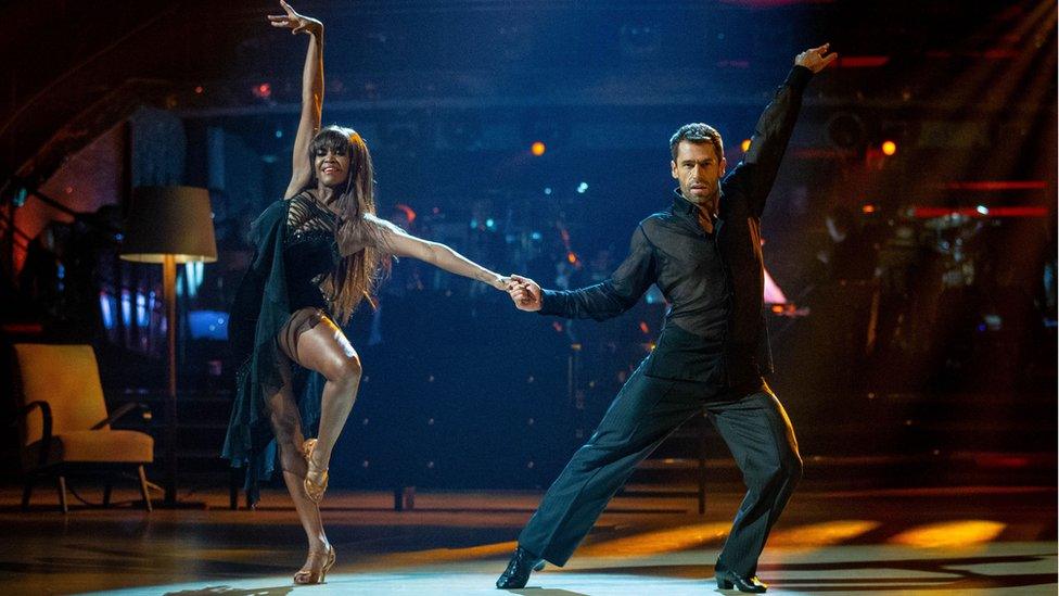 Oti Mabuse and Kelvin Fletcher