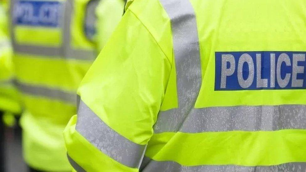 Police high-vis jackets