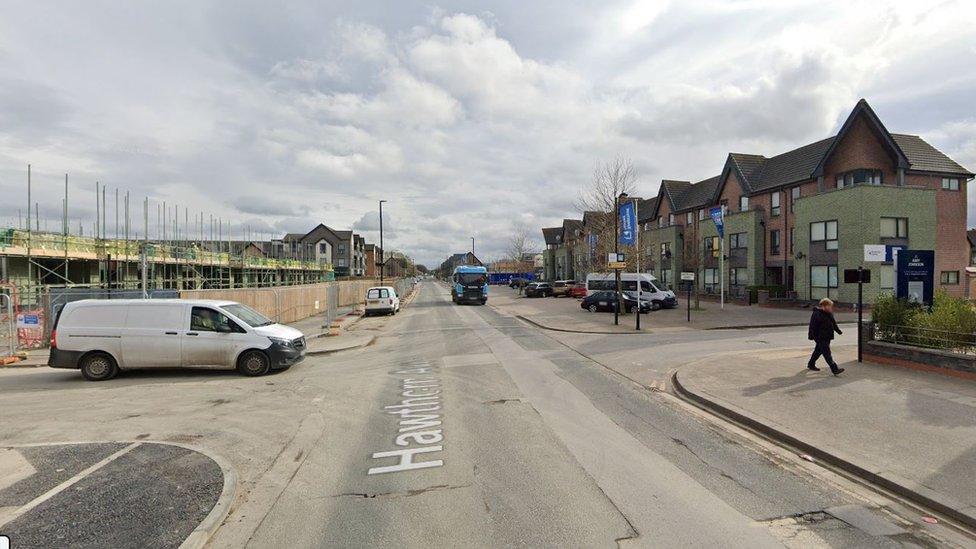 The junction of Hawthorn Avenue and Bramshaw Street in Hull