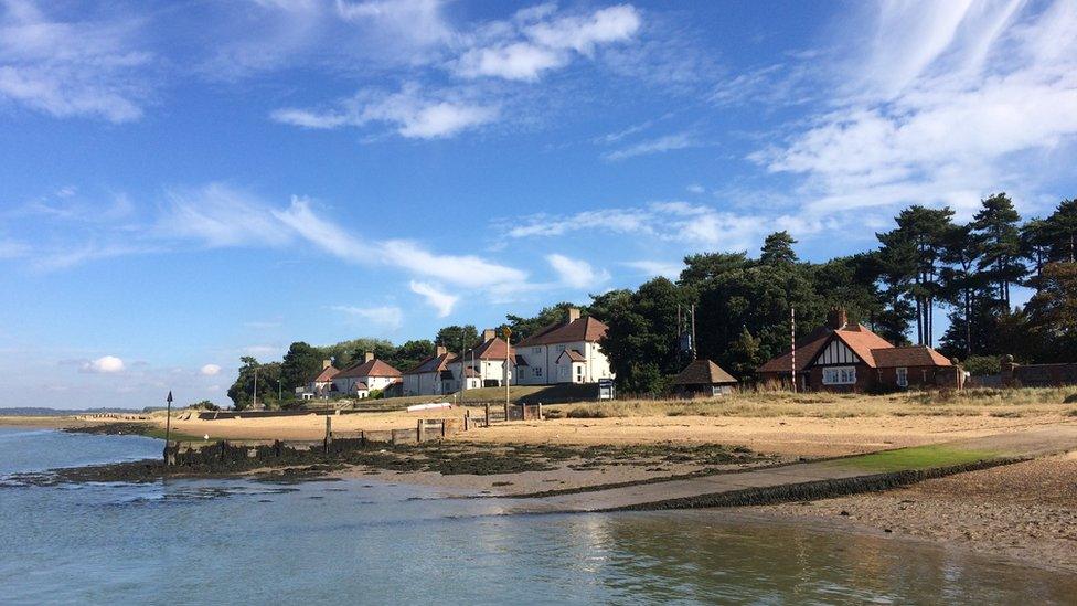 Bawdsey quayside