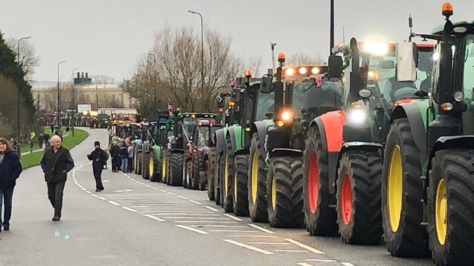 Tractor run