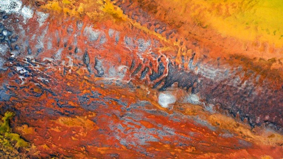 Aerial photo of Lake Eyre