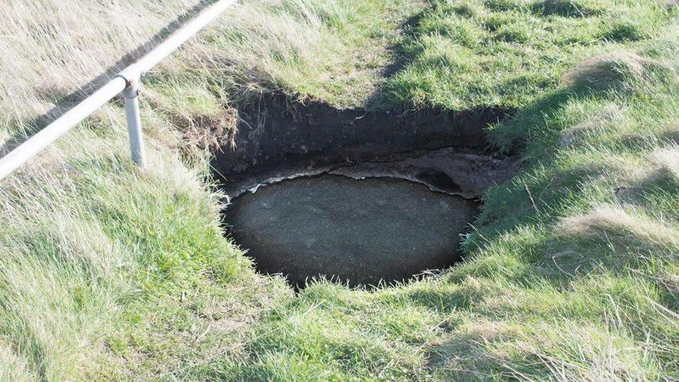 Souter sinkhole