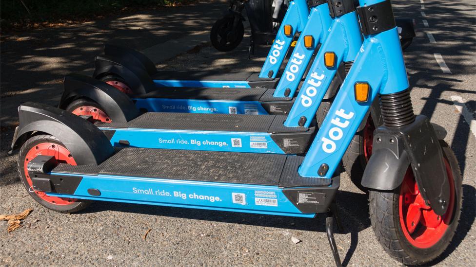 Dott e-scooters