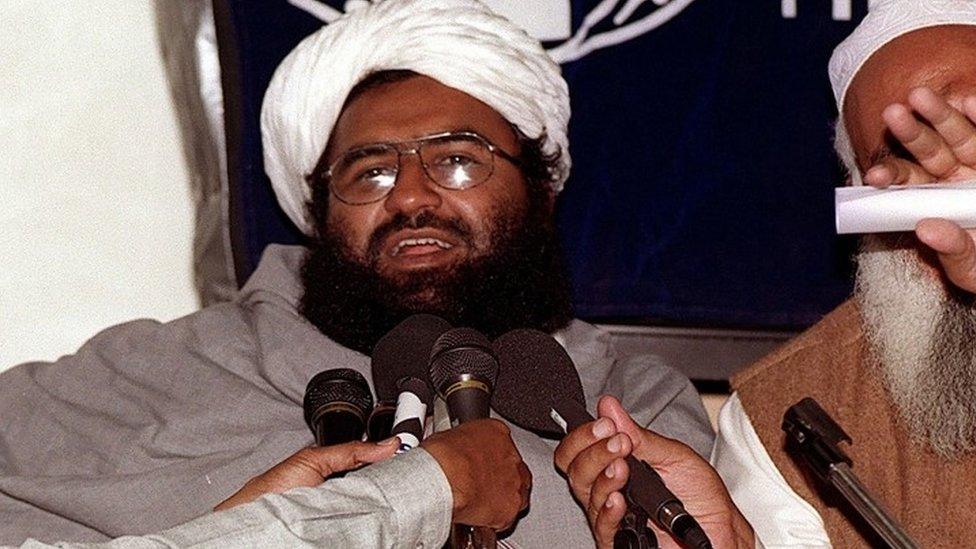 Masood Azhar founder of JEM (Feb 2000)