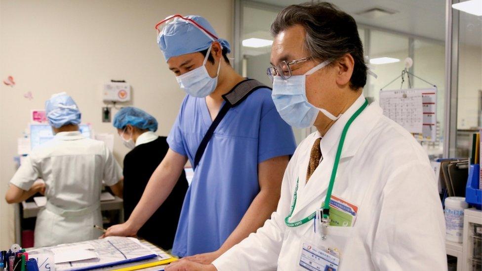 Doctor and nurse in hospital