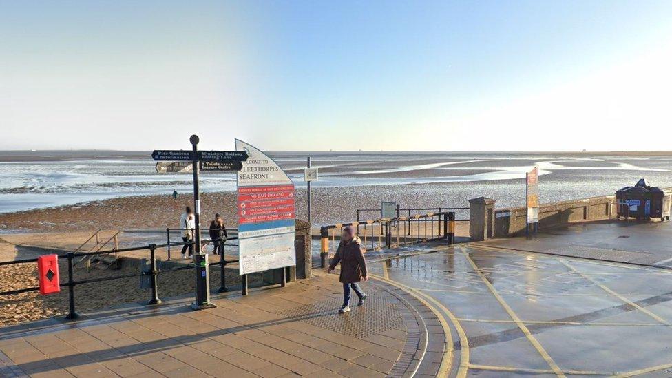 Cleethorpes beach