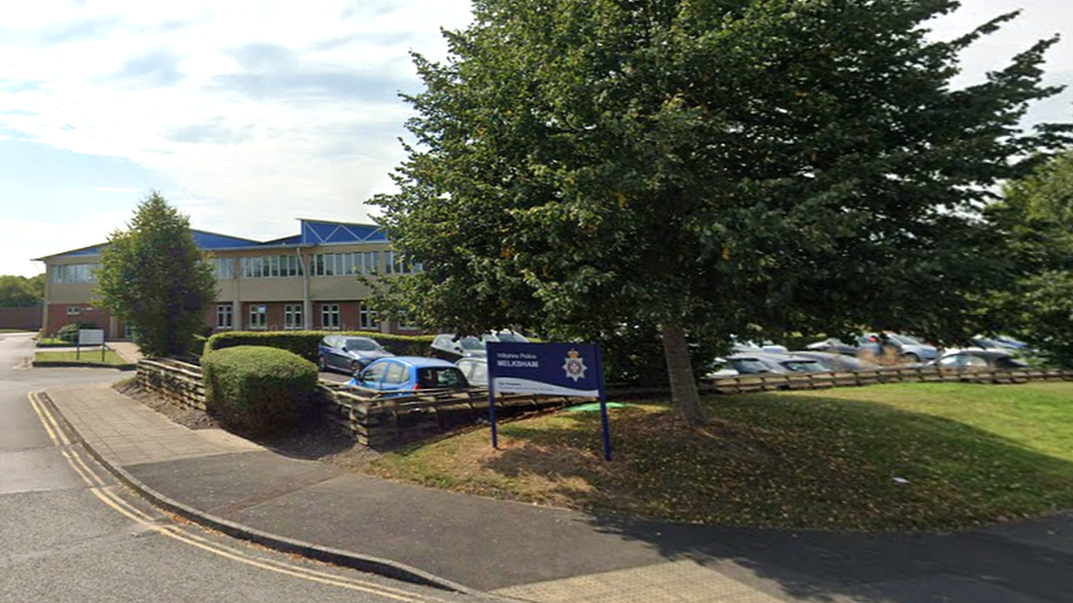 Melksham Police Station exterior view