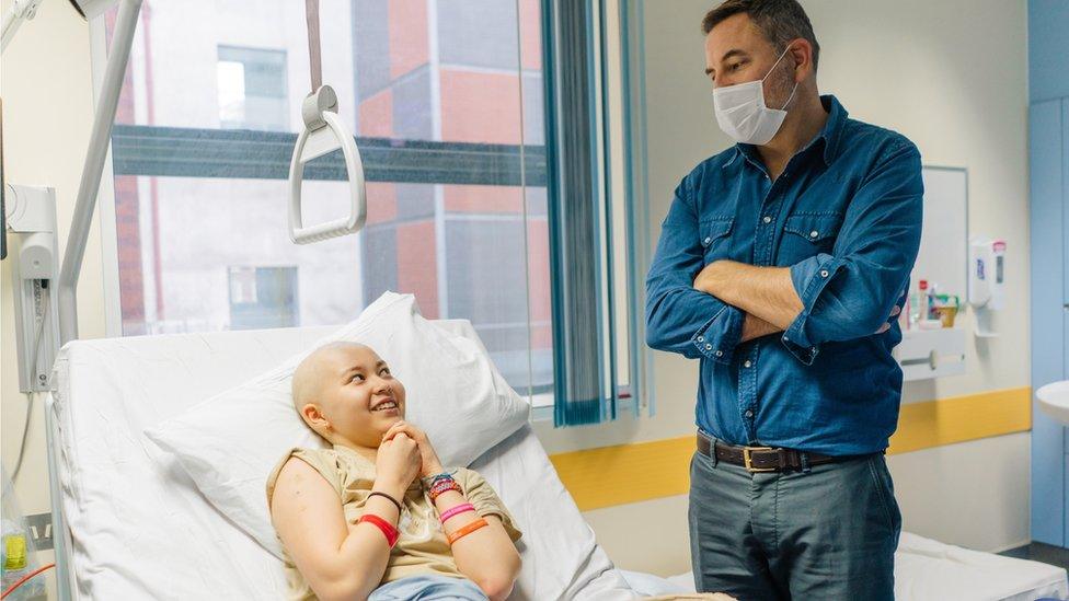 David Walliams and patient