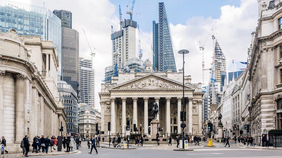 bank of england in central london