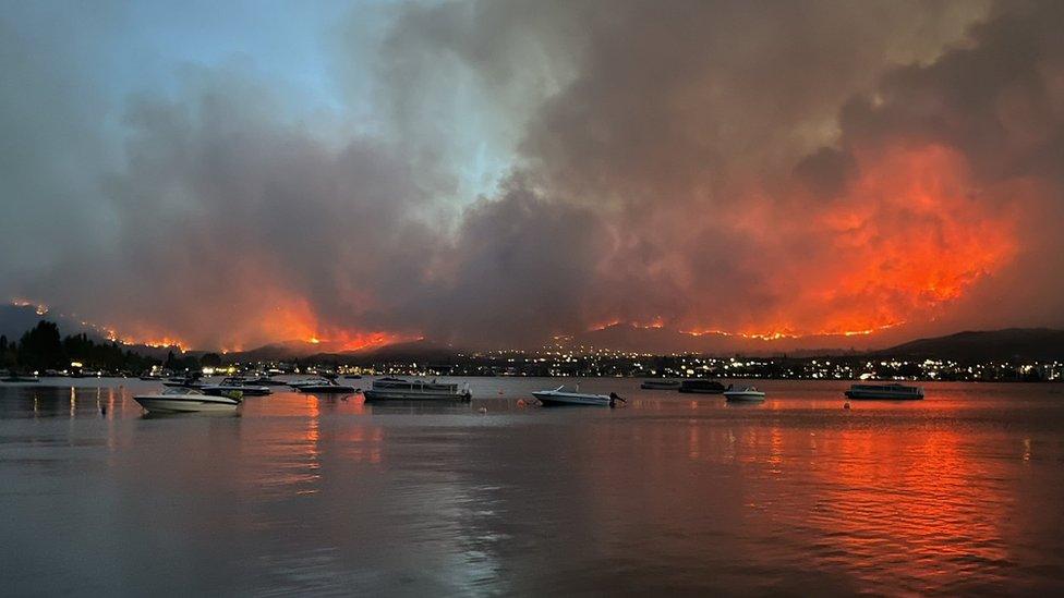 Fires in Osoyoos