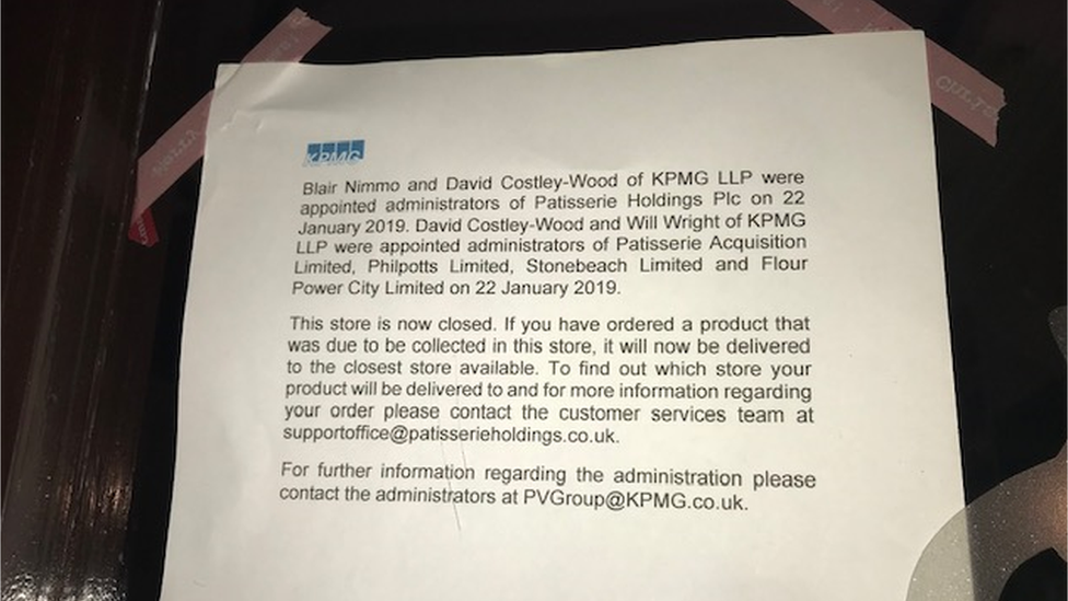 Pat Valerie closure notice