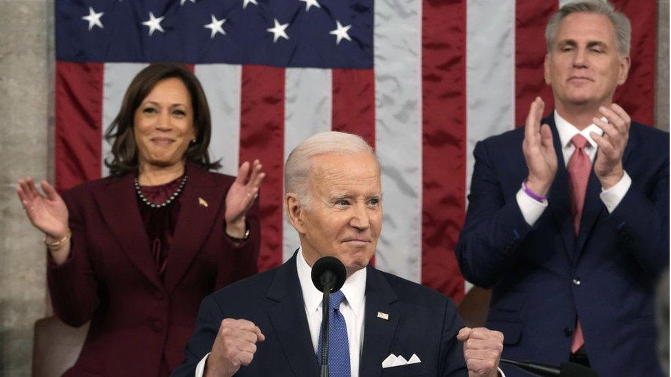 President Biden during the 2023 State of the Union