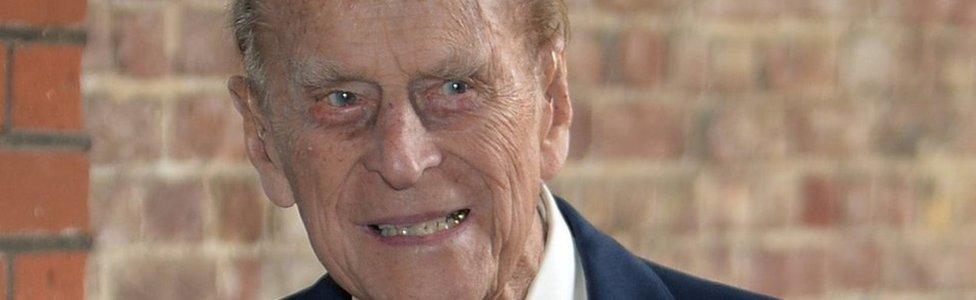 The Duke of Edinburgh at St James's Palace on 4 May