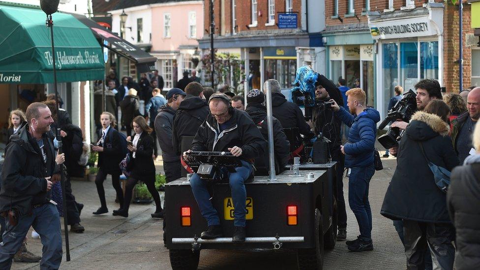 Danny Boyle in Halesworth