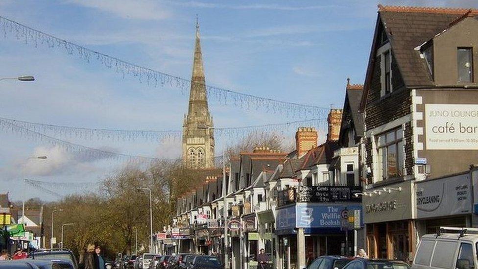 The Cardiff Central constituency includes the busy shopping areas around Wellfield Road