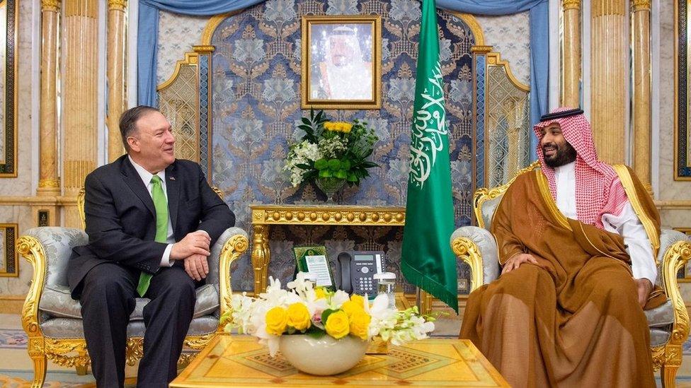 Pompeo and MBS