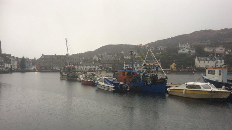 Tarbert harbour