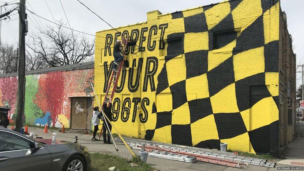 Columbus mural