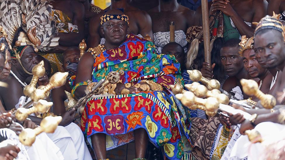 The Asantehene Otumfuo Osei Tutu II