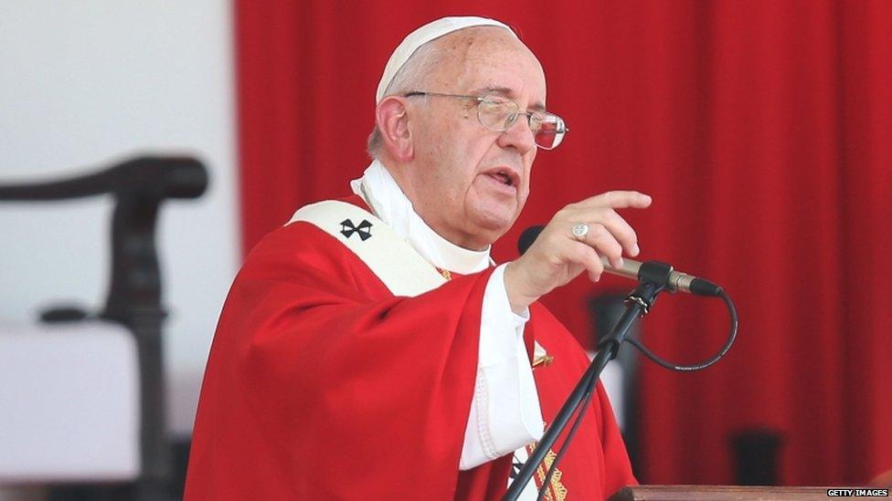 Pope Francis in Holguin, 21 September