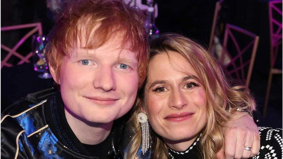 Ed Sheeran and Cherry Seaborn