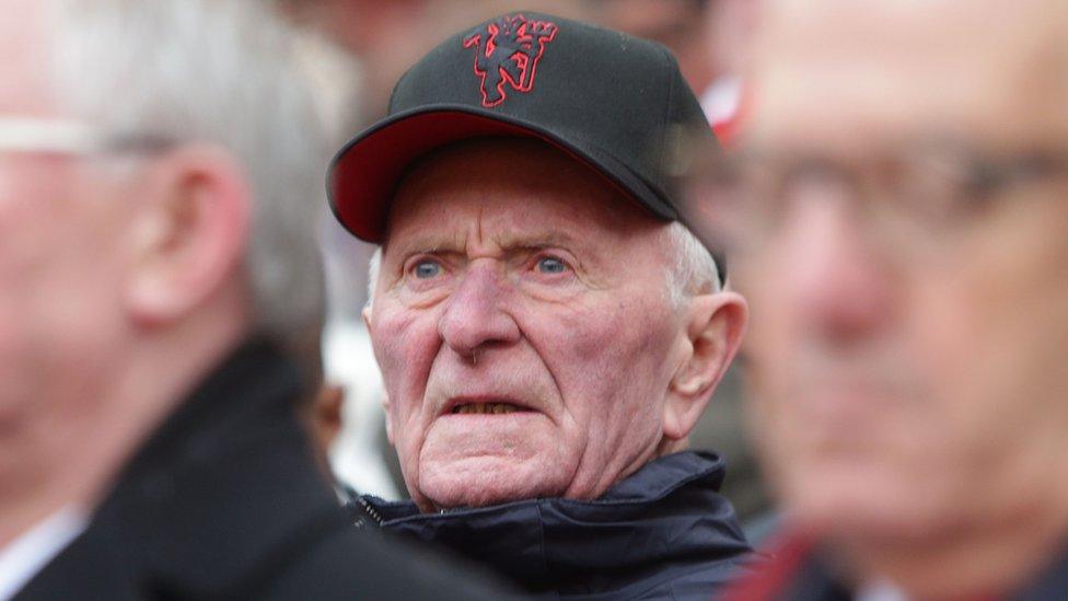 Former United player Harry Gregg