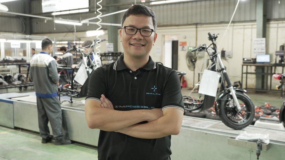 Nguyen Huu Phuoc, co-founder and CEO of Selex Motors