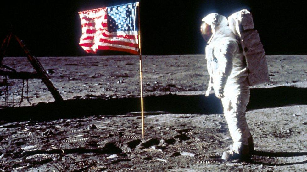 Buzz-Aldrin-with-flag-on-the-Moon.