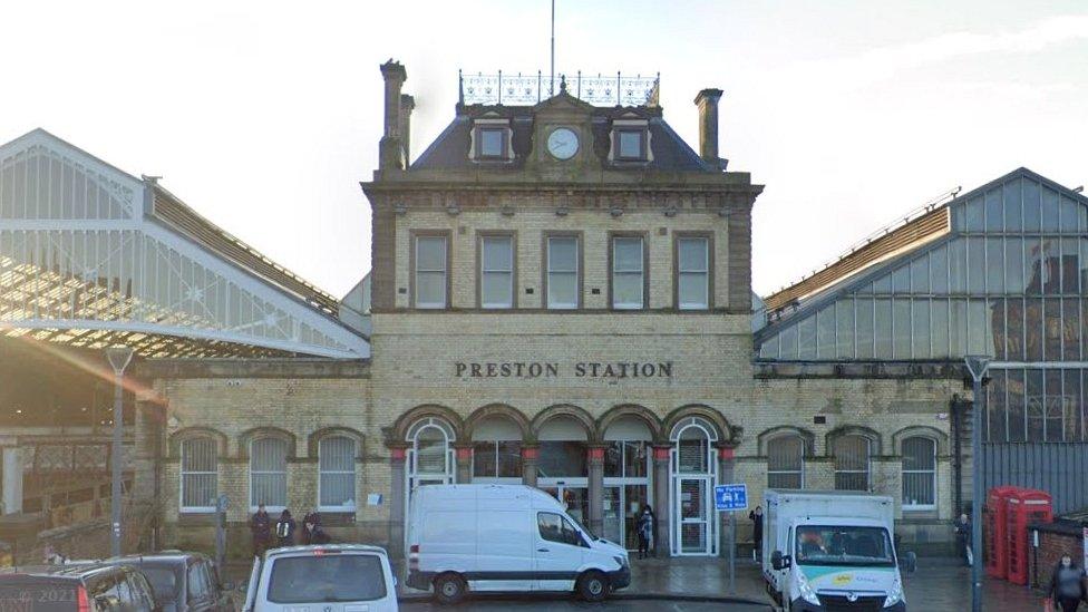 Preston rail station