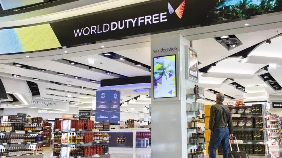 World Duty Free store