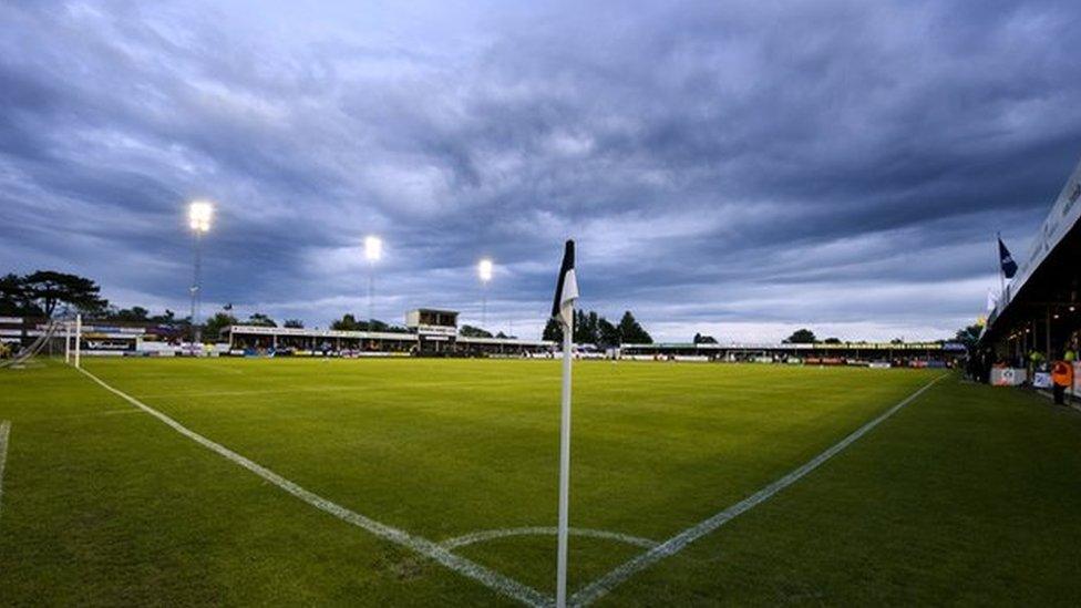 Belle Vue stadium has hosted football in Rhyl since 1900