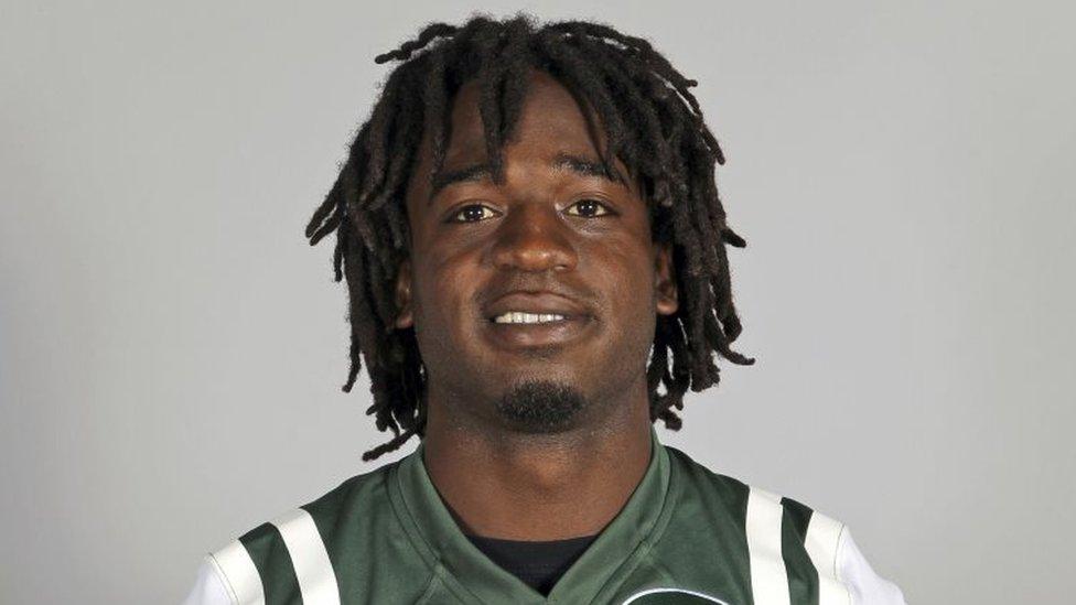 Former New York Jets running back Joe McKnight in 2013.