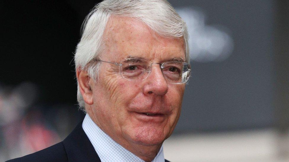 Sir John Major, pictured in 2017